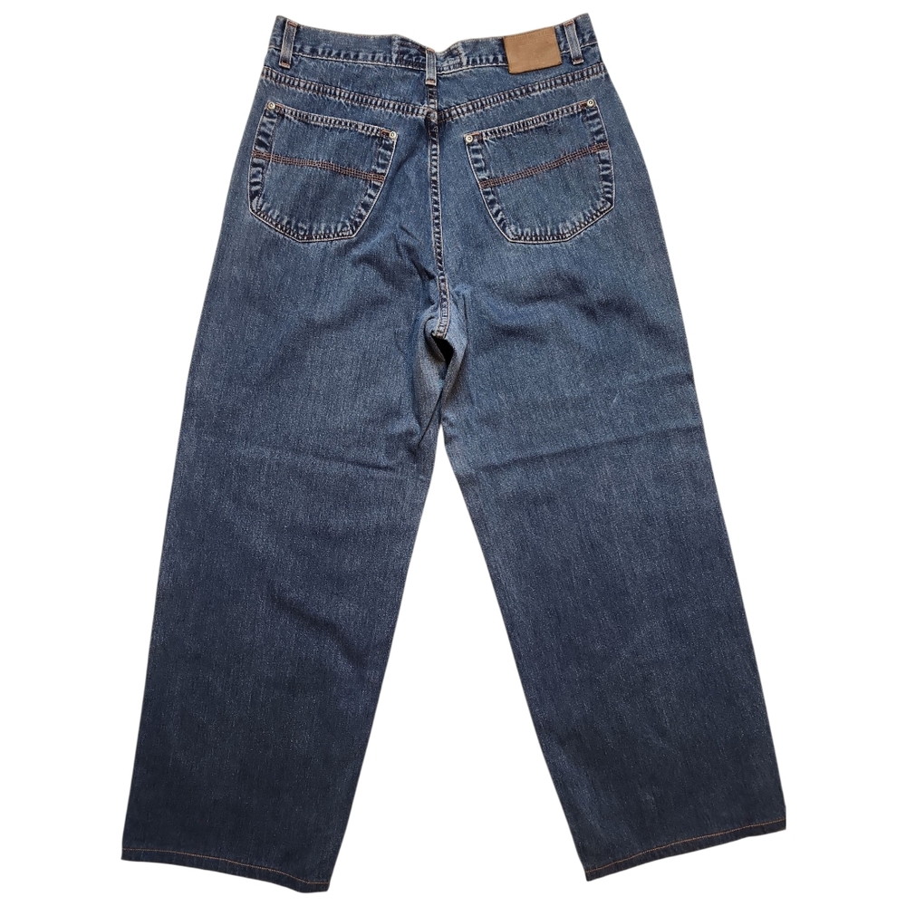 Structure Men's Relaxed Fit Blue Jeans - Picture 4 of 8